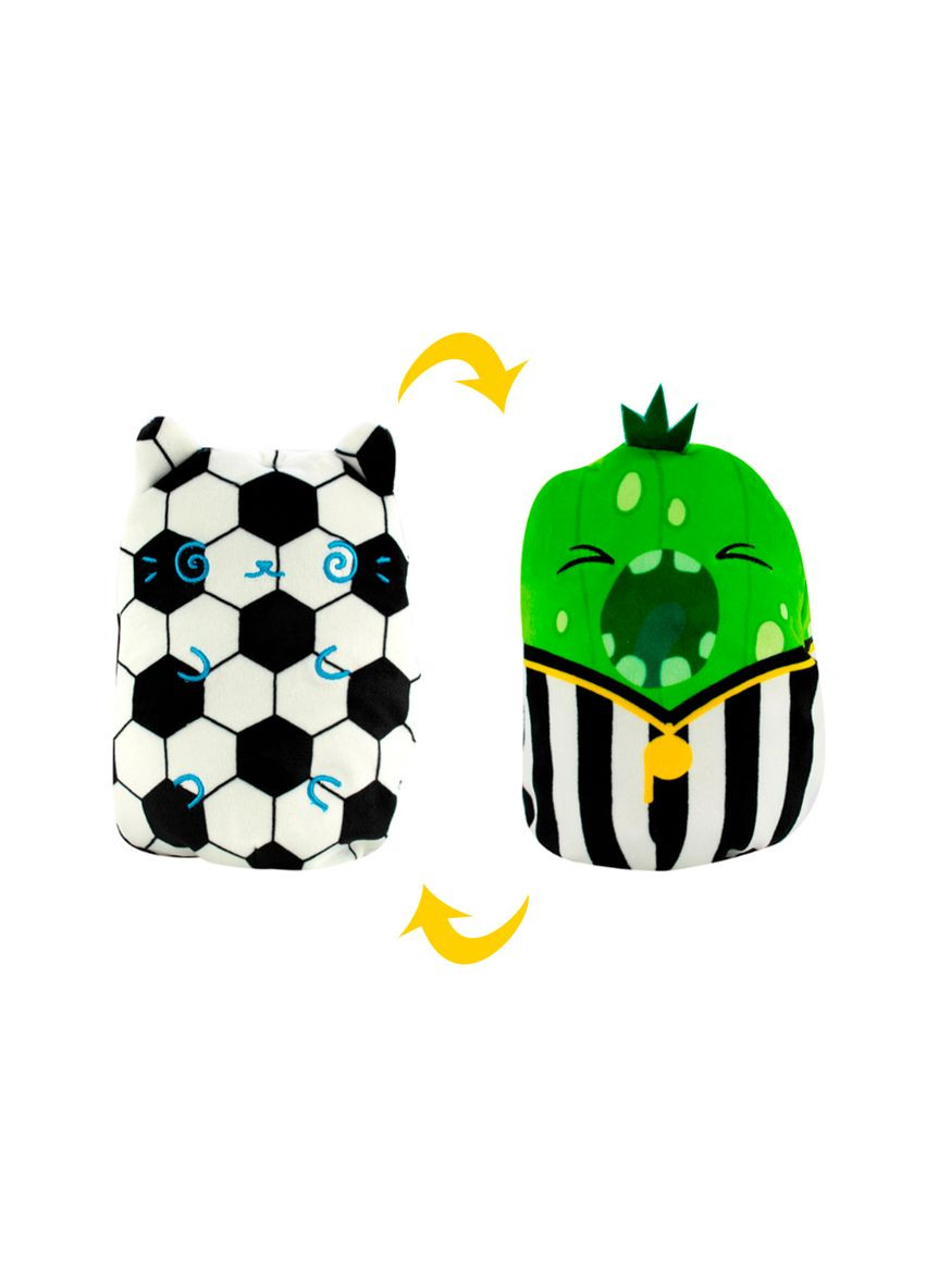 Мягкая игрушка 2 в 1 Котик и огурец Футбол, 15 см () Cats vs Pickles CVP2200-2 (332943394)