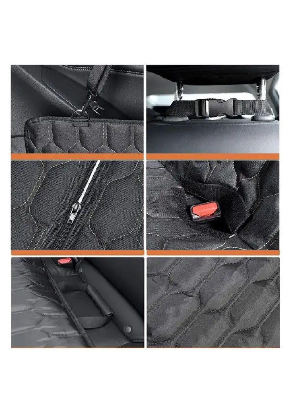 Накидка чехол гамак переноска для перевозки животных собак в салоне автомобиля разборной 134х149 см (477620-Prob) Unbranded (298442064)