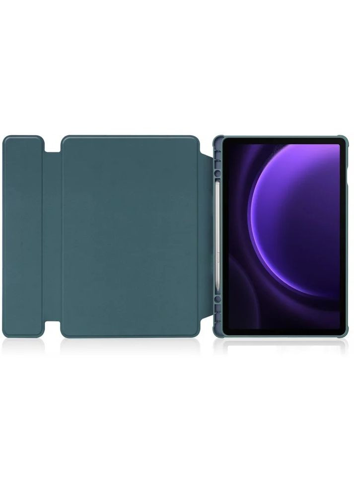 Чохол 360° Rotatable для Samsung Galaxy Tab S9 Plus (SM-X810/SM-X816)/S9 FE Plus (SM-X610/SM-X616) 12.4" Dark Green BeCover (360415256)