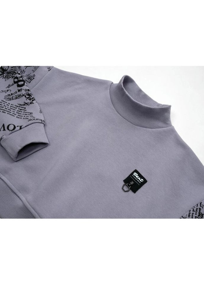 Спортивный костюм на флисе (16794-140G-gray) Toontoy (300856998)