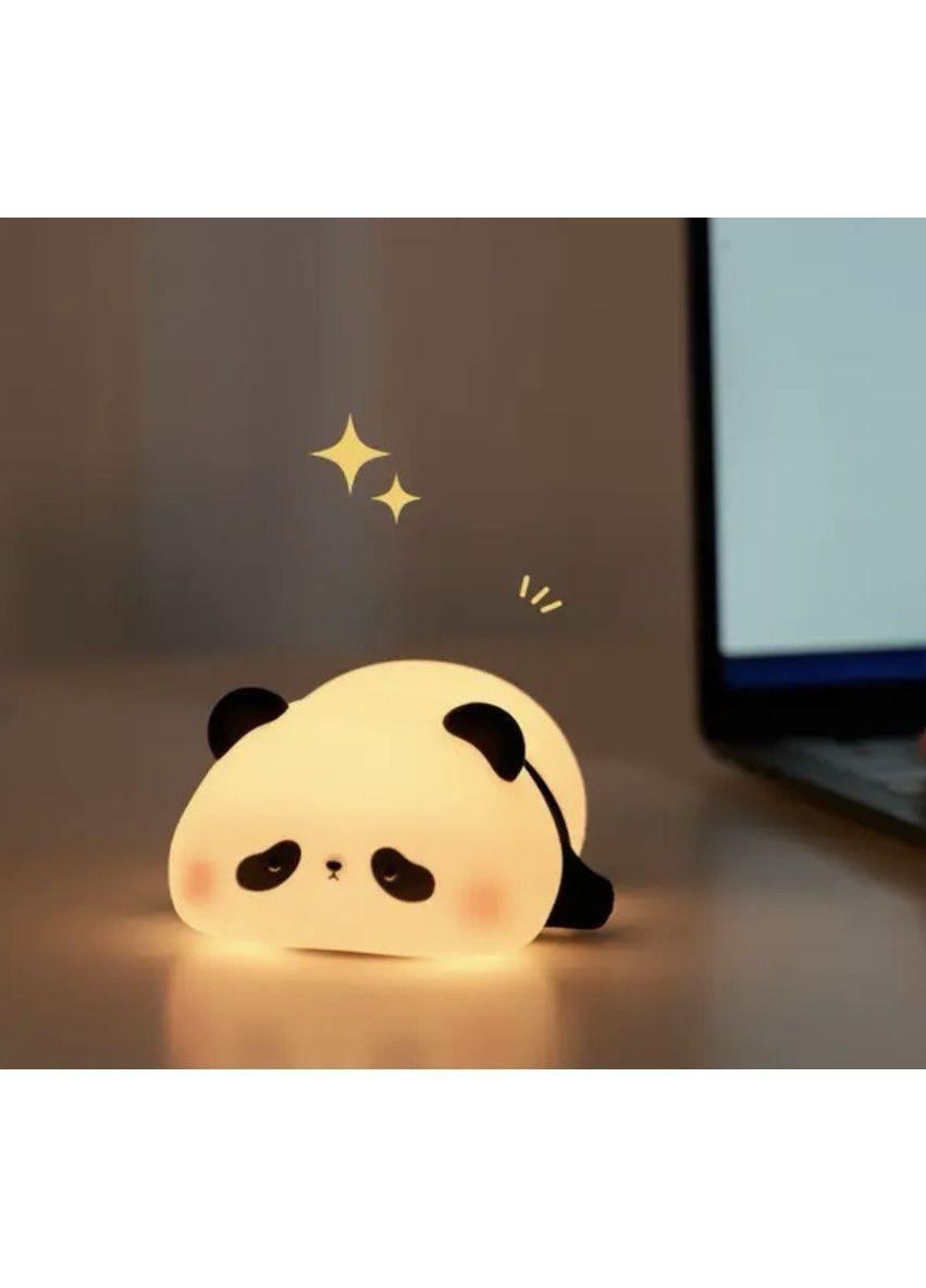 Нічник OZ10 панда (акумулятор) (black/white) XO (369667849)