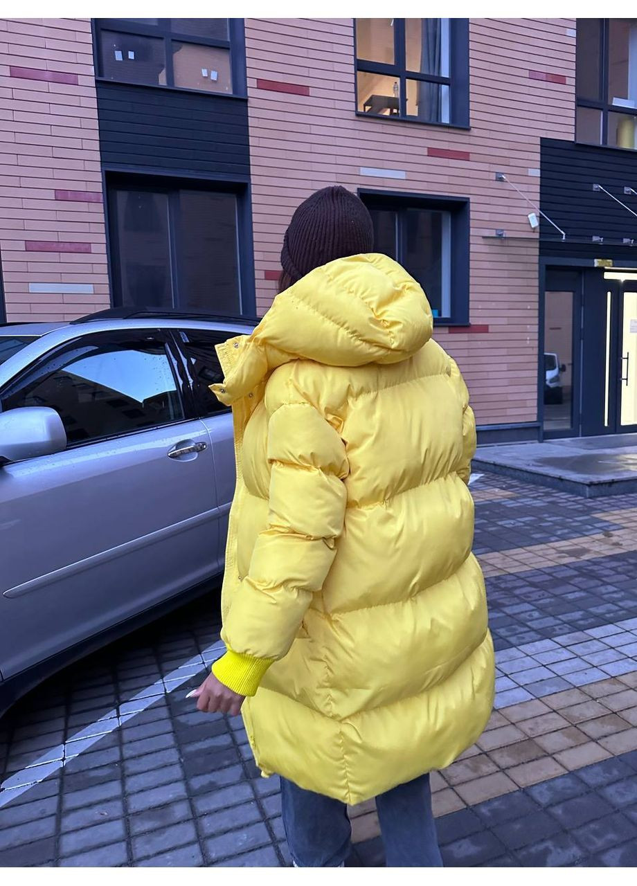 Желтый зимний Пуховик Vakko