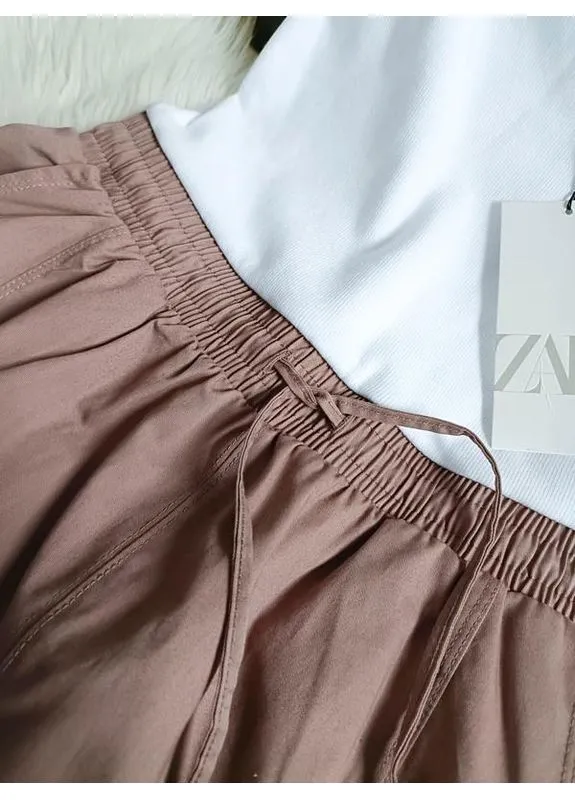 Білий сукня міді на тонких бретелях Zara