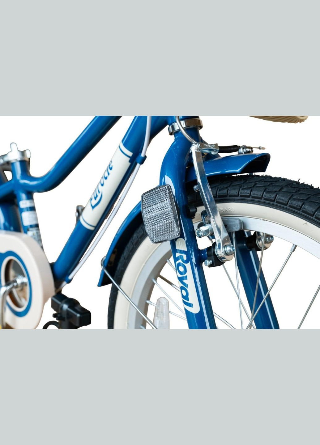 RB18-38BH-ВЕЛОСИПЕД ДЕТСКИЙ EUROCLE СИНИЙ 18дюймов Royal Baby (329897609)