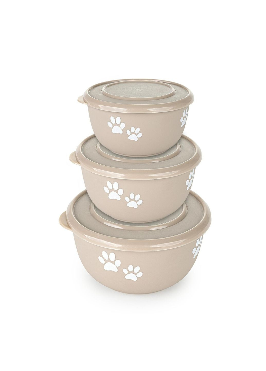 Миска з пластиковою кришкою (800мл,Ø15см,висота 8см) Ferplast (353688671)