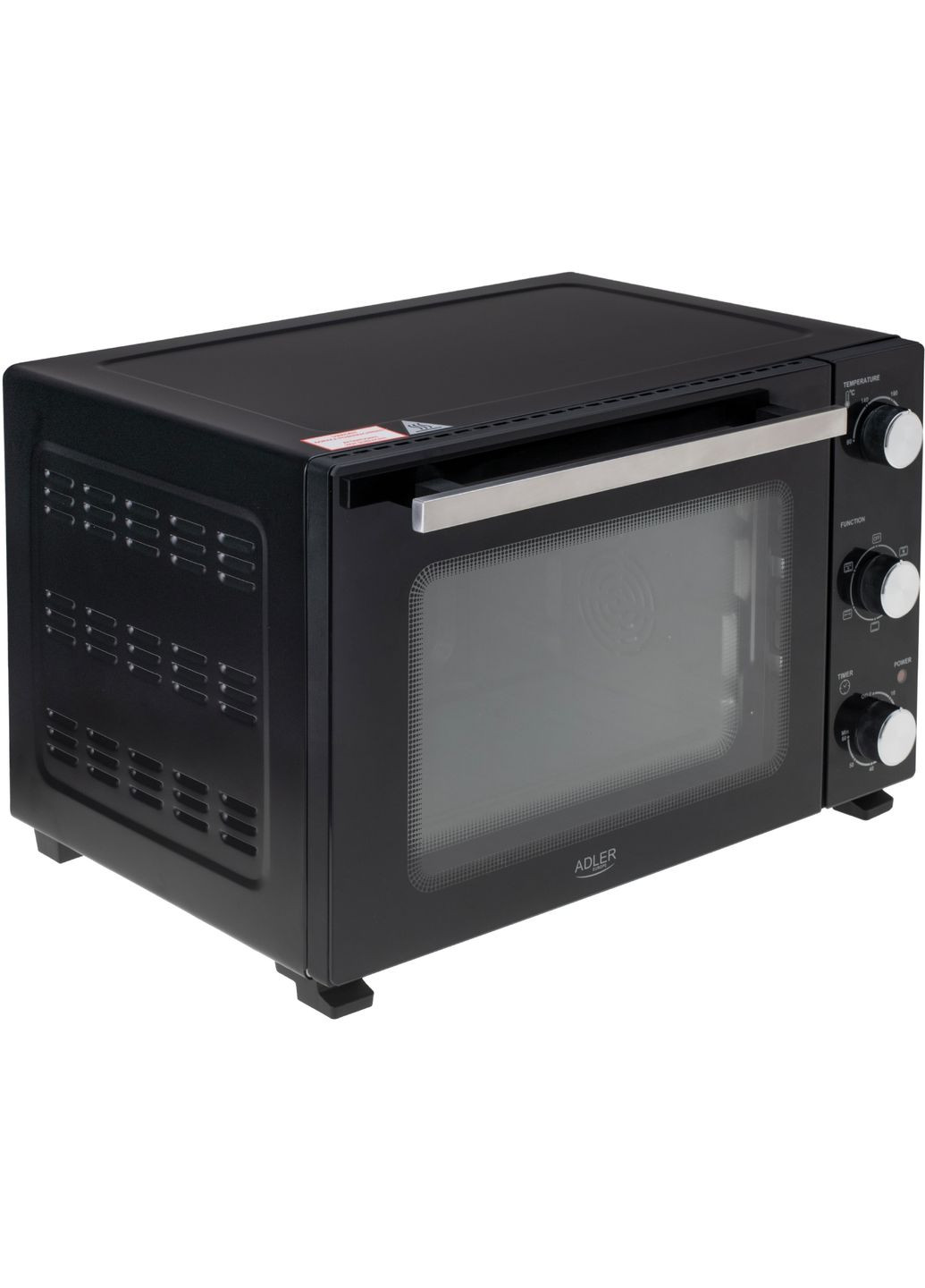 Электрическая печь AD 6025 1500Вт/ 35л /электроплита/ механическое управление/черная Adler (362668304)