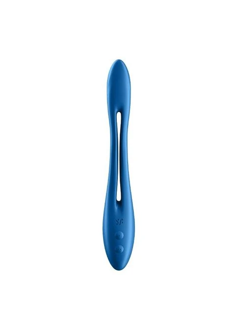 Универсальный вибратор (эрекционное кольцо), гнущийся ELASTIC JOY BLUE Satisfyer (383074575)
