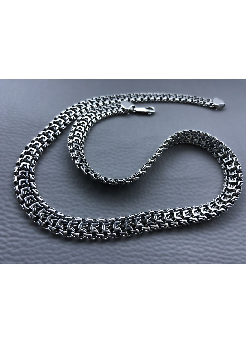 Серебряная мужская цепочка Фараон(Император) DeLoS (351388144)