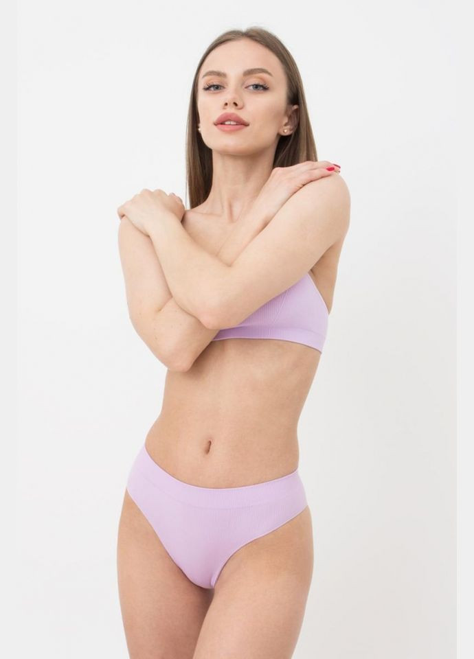 Трусики женские бесшовные бразилиана в рубчике Giulia BRASILIAN BRIEFS RIB (296470215)