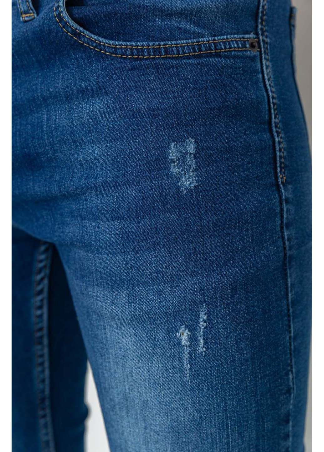 Синие демисезонные джинсы Ager