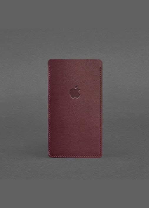 Кожаный чехол для iPhone 11 Бордовый (A-027629) BlankNote (329899525)