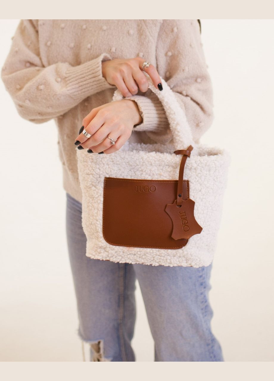 Жіноча хутряна сумка-шопер JUGO Rami 2 (322221719)