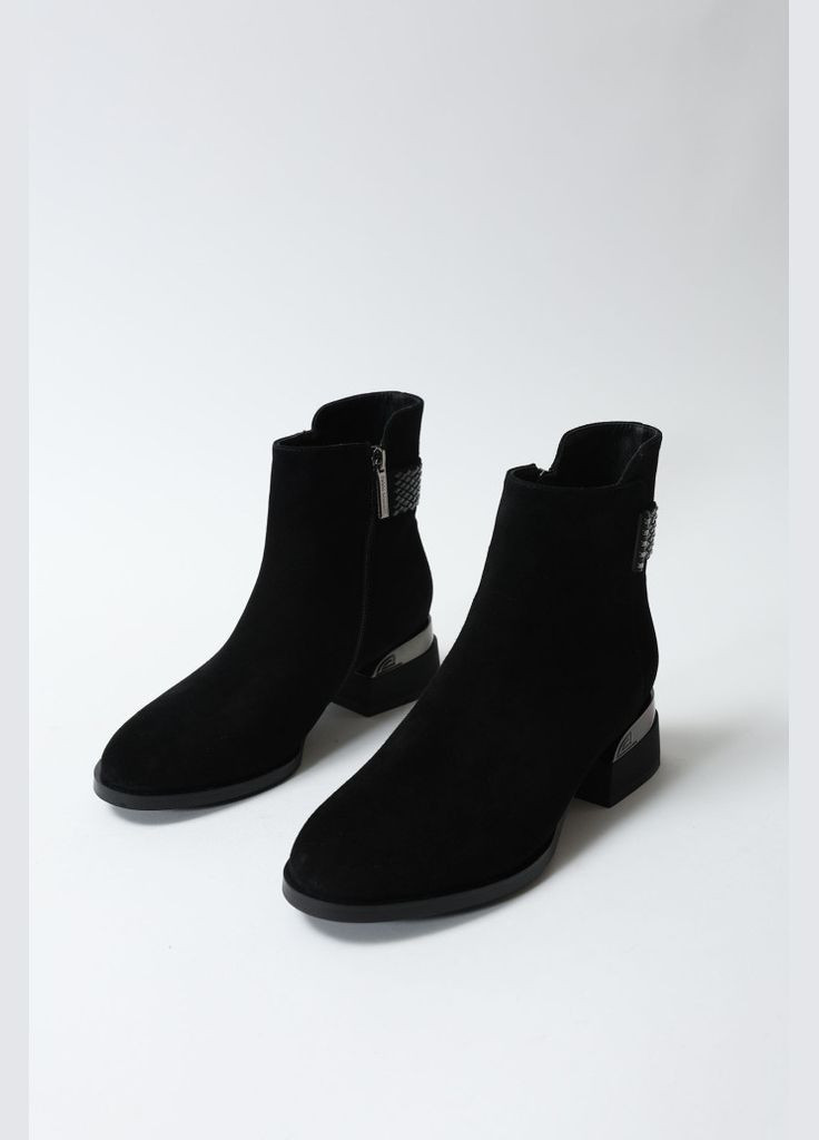 Осенние ботинки 188616 Fabio Monelli из натуральной замши