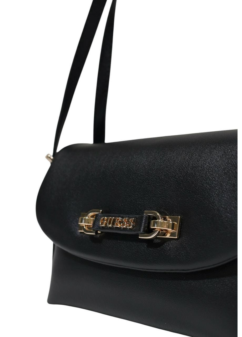 Сумка крос-боді жіноча Lefia Shoulder Bag чорна Guess (364100415)