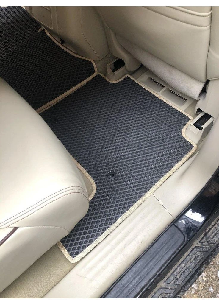 Коврики EVA 3 ряда черные для Nissan Patrol Y62 2010-2024 гг Digital Designs (390735854)