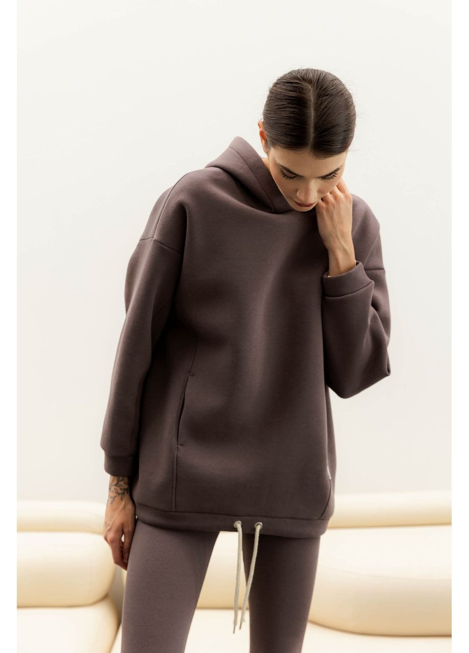 Тепла жіноча толстовка. Сливовий Seventeen (363115570)