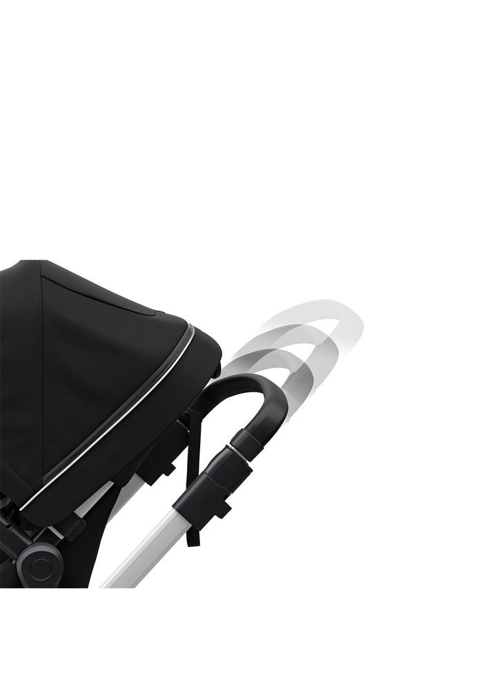 Детская коляска с люлькой Sleek Midnight Black TH 11000007 Thule (316613502)