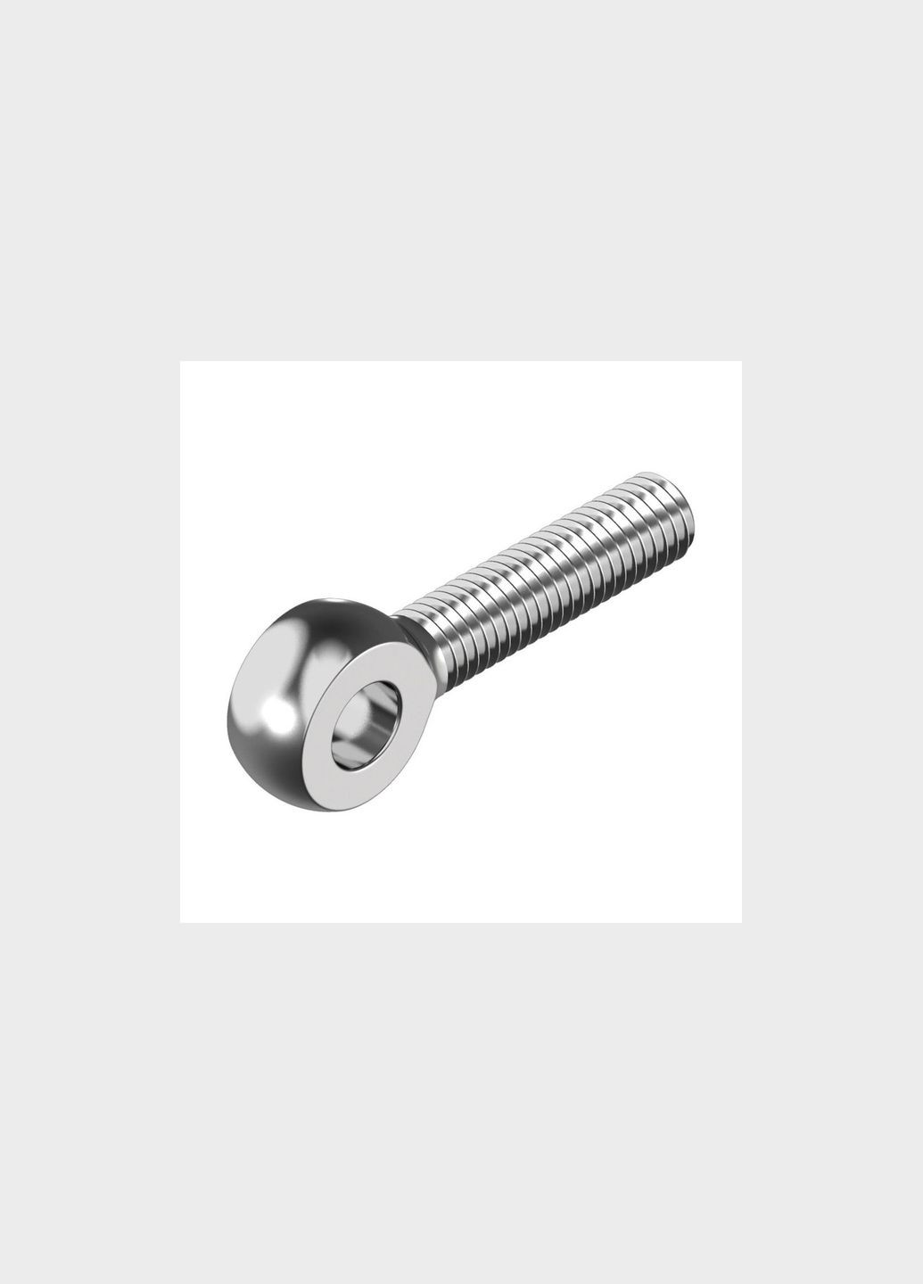 Болт відкидний з кільцем DIN444B М16х100 повна різьба сталь 8.8 оцинкований (1шт.) [5S6200005S6216A021] Metalvis (337157425)