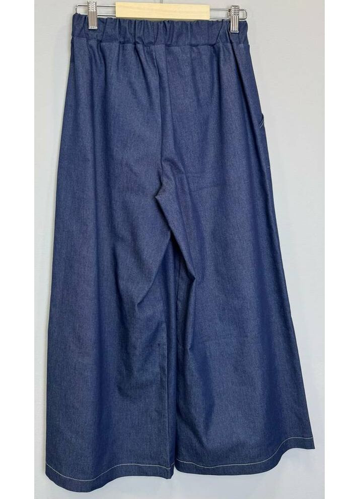 Женские брюки-юбка джинсовые на резинке MKTL3812/1 Tell (363264128)