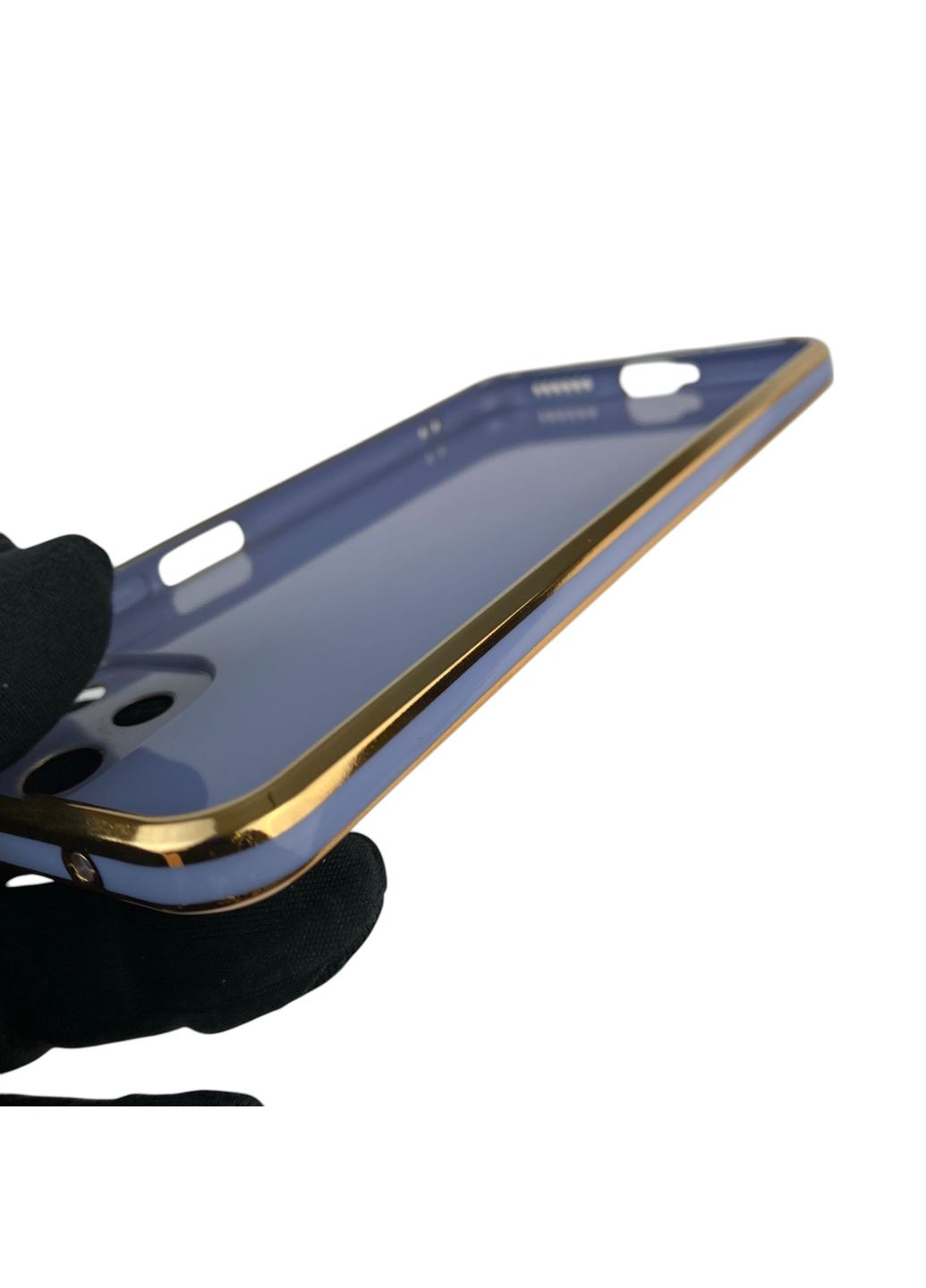 Чехол для Mi 11 Lite 5G NE с защитой камеры с золотой окантовкой на ми 11 лайт не синий gs1 Xiaomi (366236466)