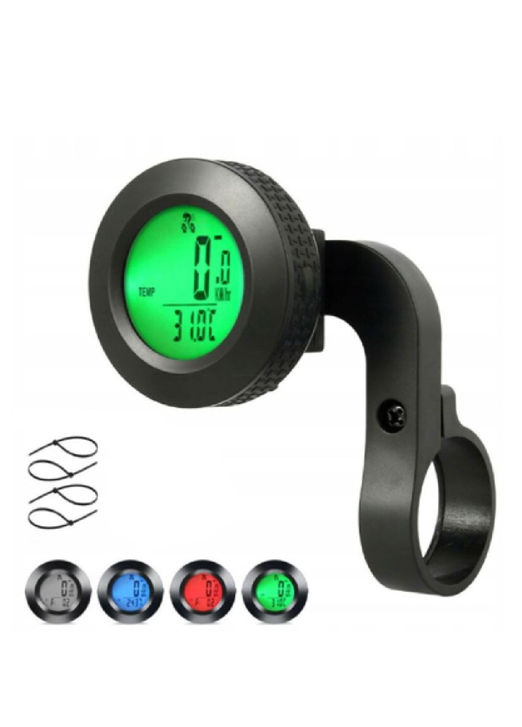 Проводной велокомпьютер на руль 995/997, 3-х цветный дисплей с подсветкой, 22 функции VTech (330033590)