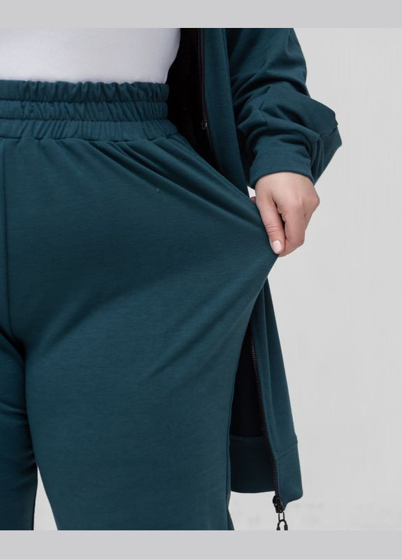 Спортивный костюм Рокси большого размера на молнии 62/64 No Brand (362136015)