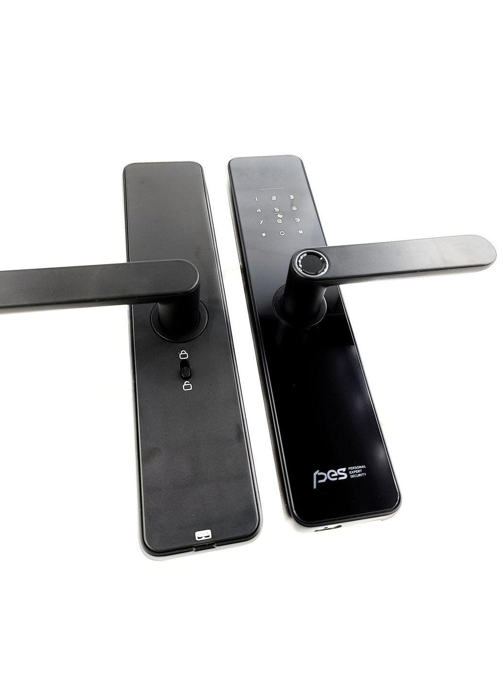 Смарт-замок биометрический Ministr черный PES (347324697)