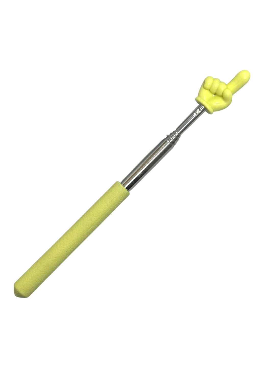 Іграшка Телескопічна указка палець Пікмі 21 см - 69 см для дітей жовта Remzona (341316374)