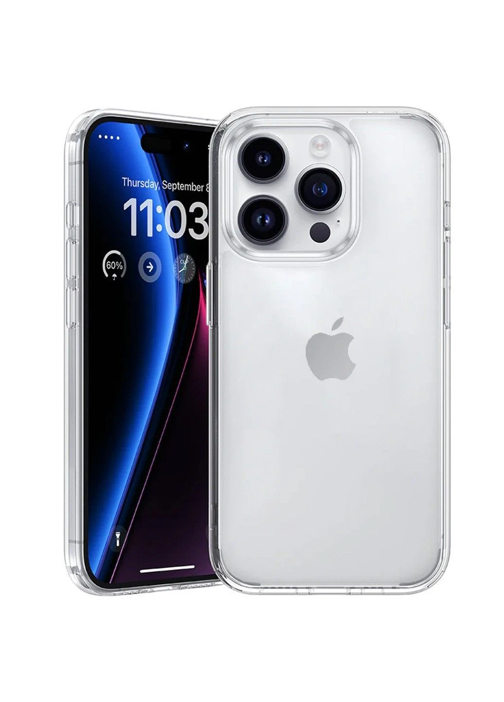 TPU чохол Epic Transparent 1,5mm для Apple iPhone 14 Pro Max (6.7") Epik (389817880)
