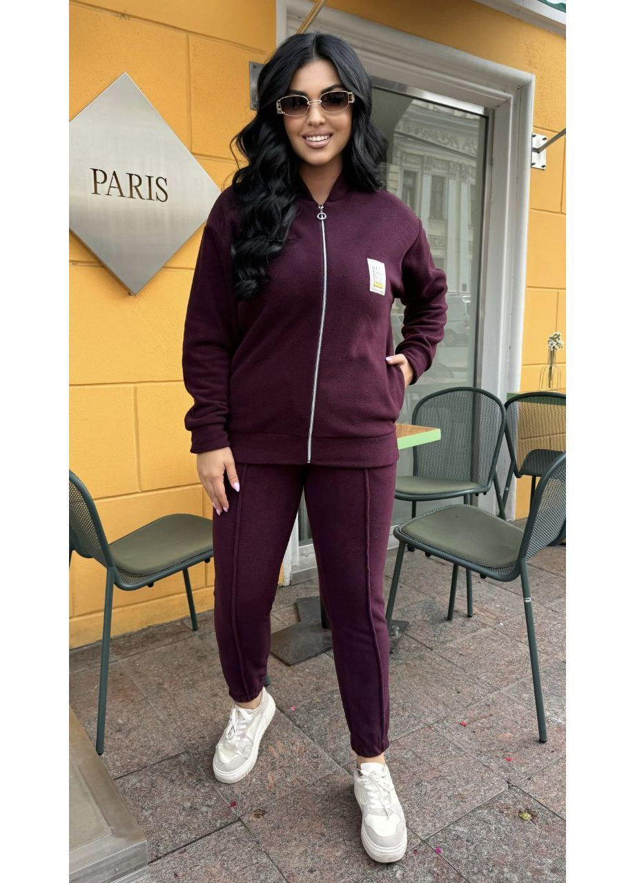 Женский спортивный костюм из мягкого велюра No Brand (363969641)