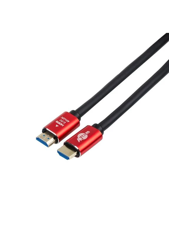 Кабель HDMI - HDMI V 2.0 (M/M), 3 м, Black/Red (24943) Atcom (341488911)