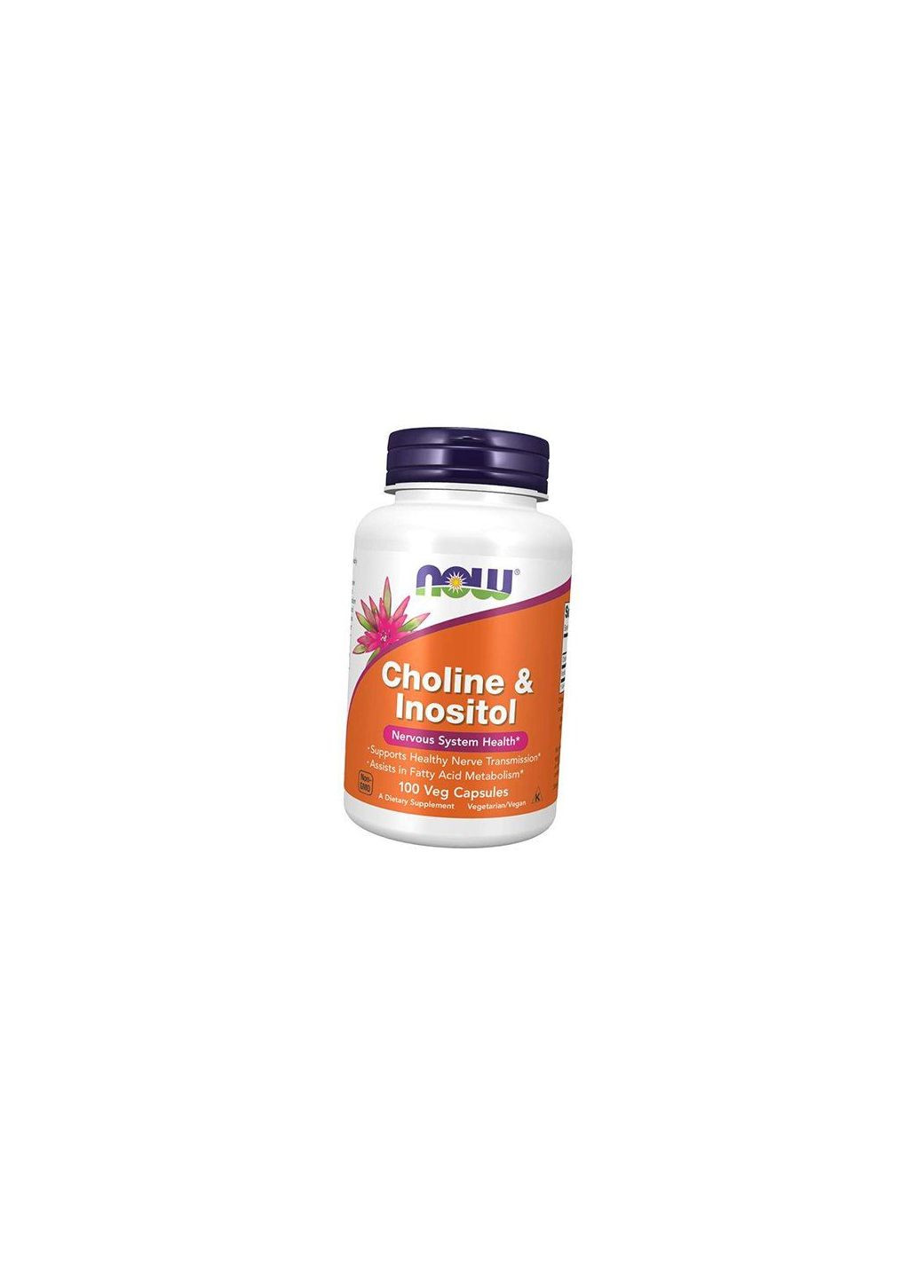 Холін Інозитол, Choline & Inositol, 100вегкапс (36128059) Now Foods (293255144)