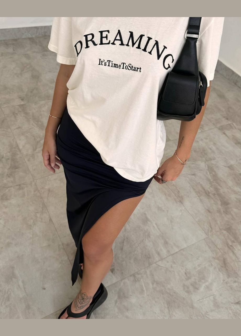 Чорна повсякденний жіноча сукня бандо максі Avanti однотонна