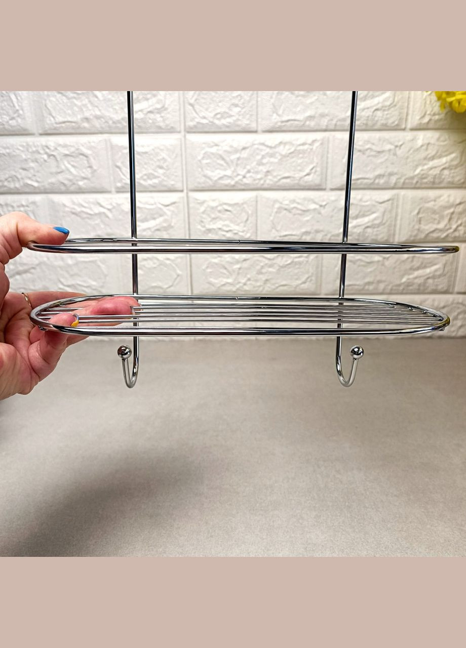 2-ярусная овальная полка для ванной 35*27*11 см Besser (316260065)