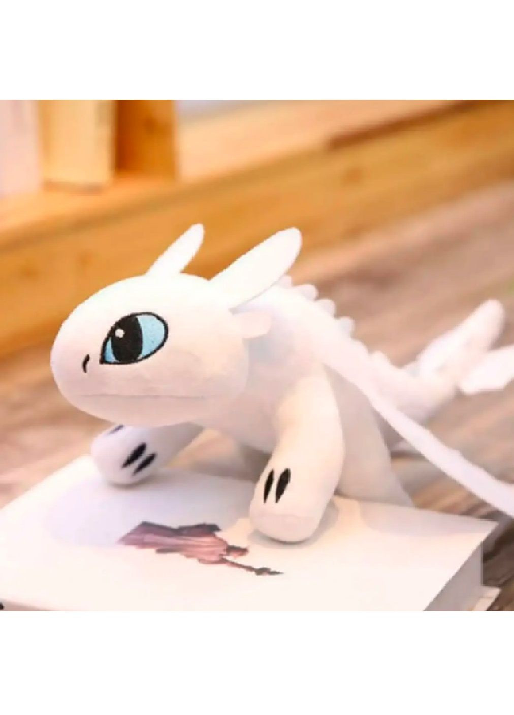 М'яка іграшка прикраса аксесуар із присоскою на скло в машину автомобіль дракон 20 см (478064-Prob) Денна Фурія Unbranded (302287854)