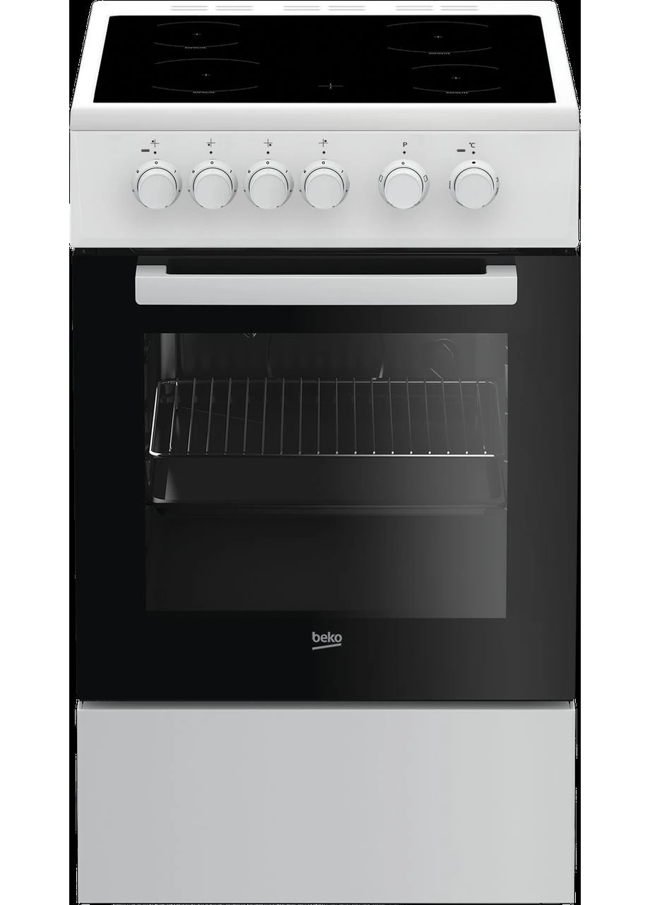 Плита склокерамічна FSS57000GW 50*60 біла BEKO (391025719)
