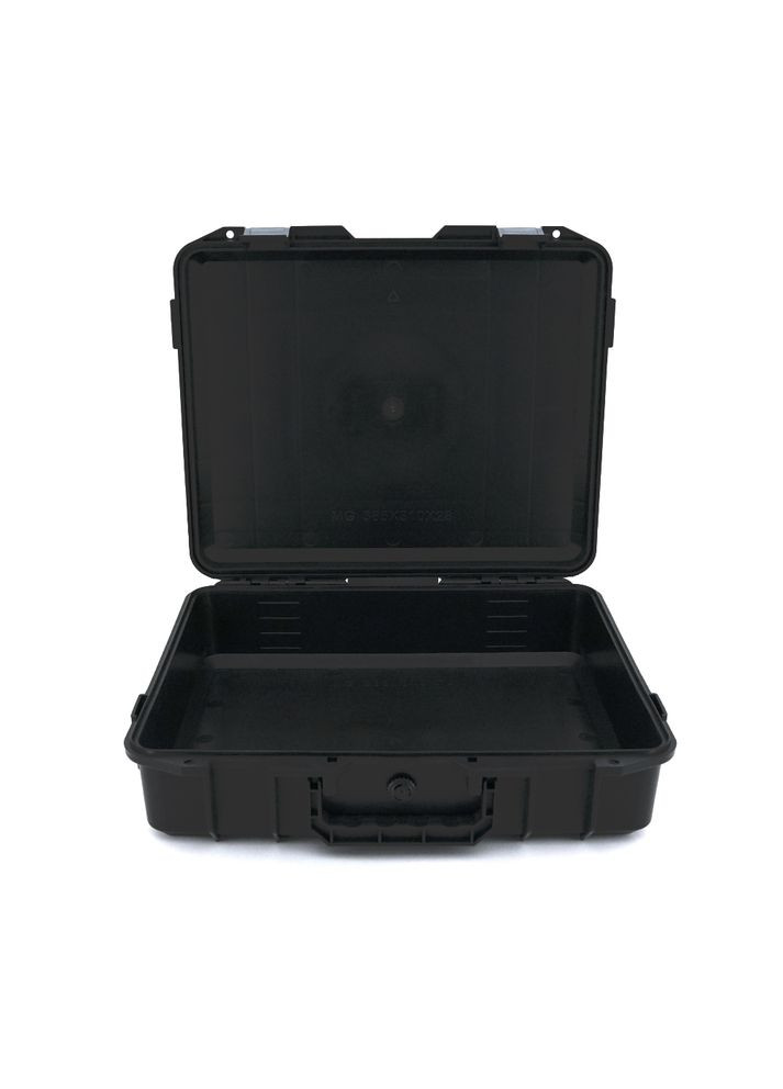 Пластиковый переносной ящик для инструментов (корпус), размер наружный – 364х297х106 мм, внутренний – 336х256х96 мм Voltronic (370621007)