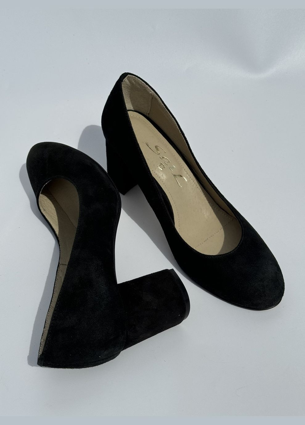 Sail Туфли черный з натуральный велюр, — (315487674)