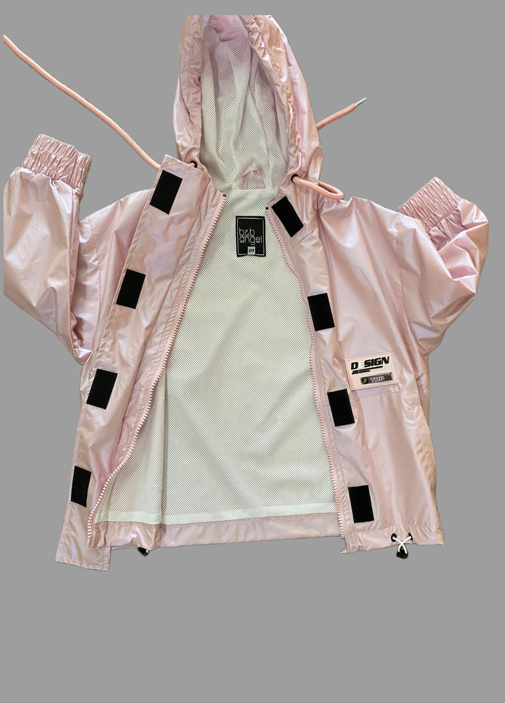 Светло-розовая демисезонная ветровка Baby Angel