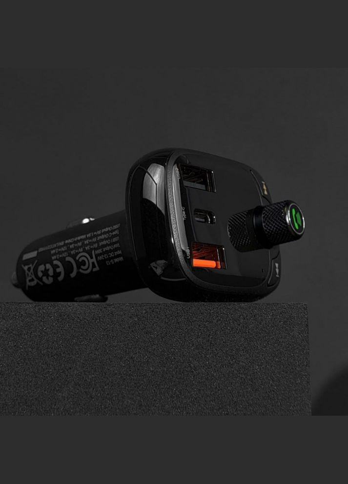 ОЗУ FM Launcher S-13 36W (PD+QC3.0) Type-C+2USB black Baseus (322245568)