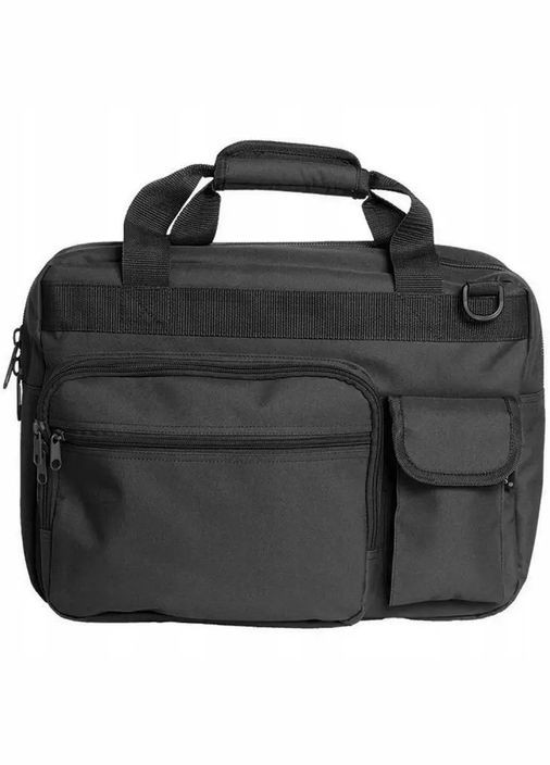 Сумка для ноутбука тактична Водовідштовхуюча 40х30х10см M.LAPTOP BAG BLACK (13821002) Mil-Tec (292132477)