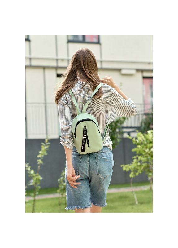 Жіночий рюкзак малий Mane MQT м'ята Sambag (329996493)