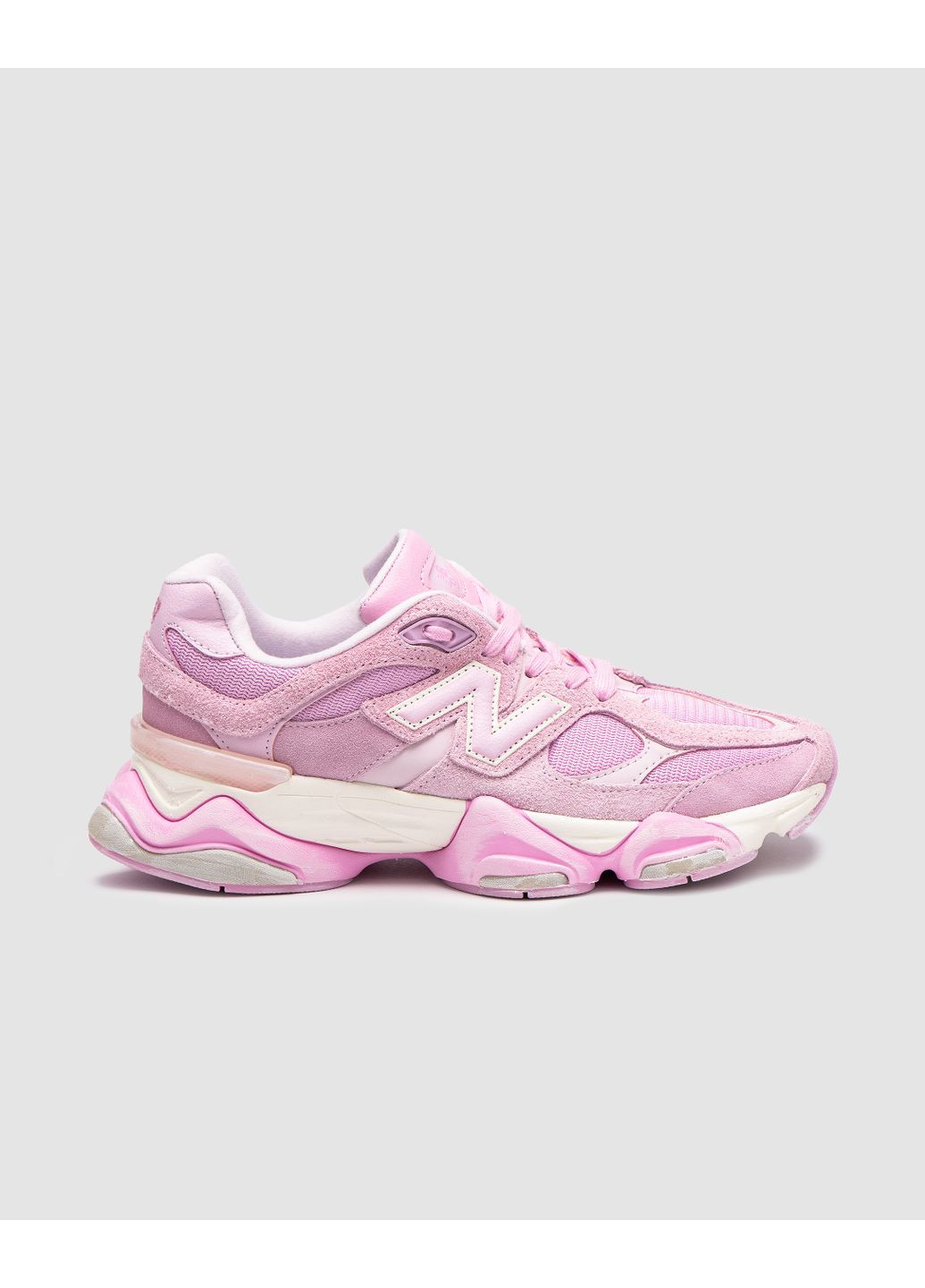 Рожеві Осінні кросівки чоловічі new balance 9060 pink overdye нью беланс 9060 No Brand