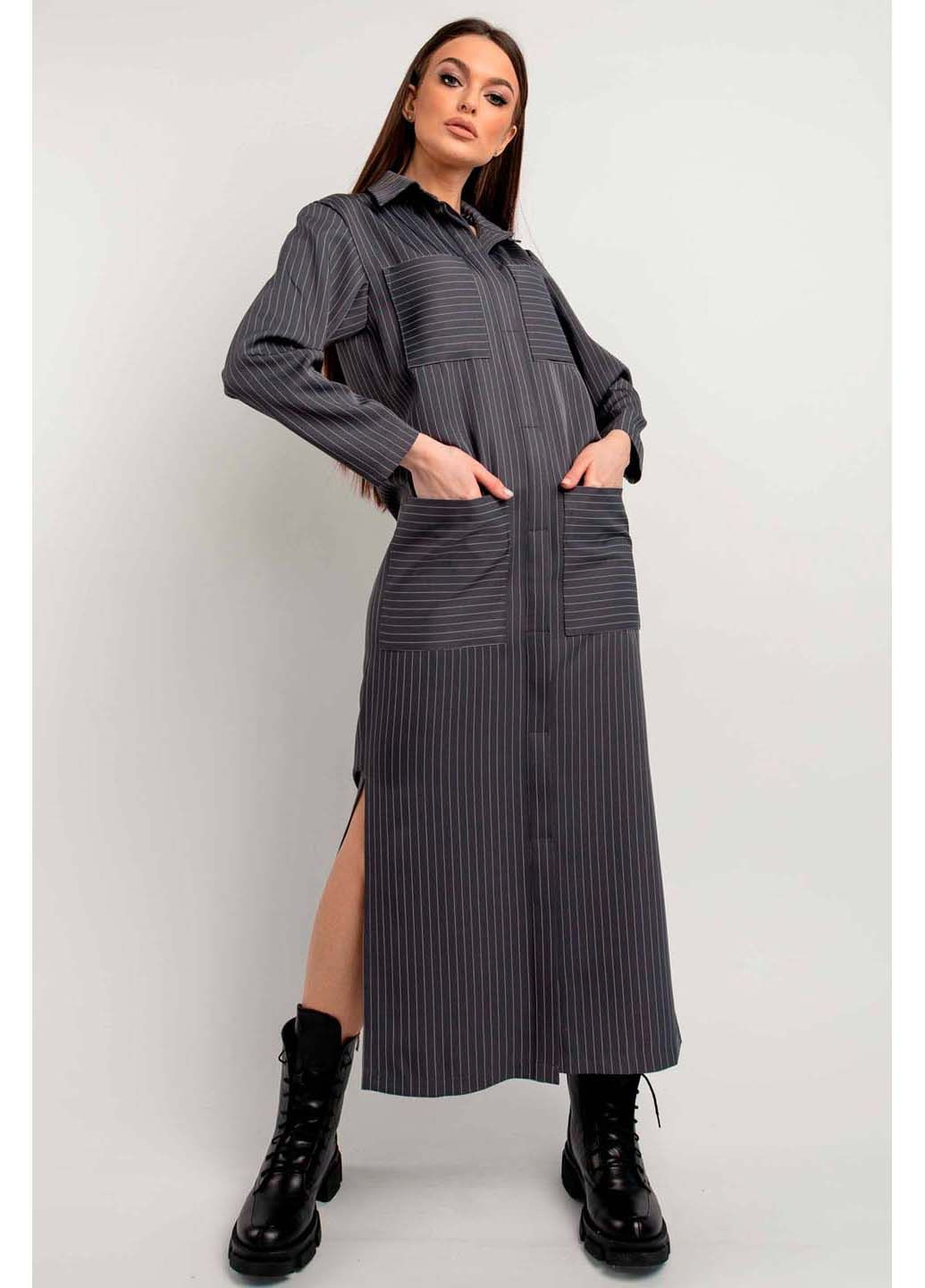 Графитовое платье Ри Мари