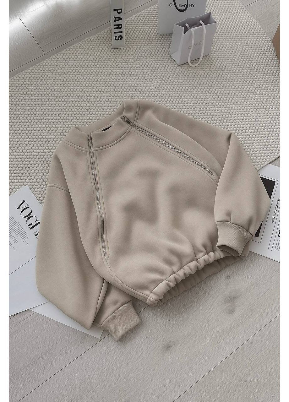 Худые 782 теплый и объемный, турецкая тринитка на флисе, с рабочими змейками Україна (368544170)