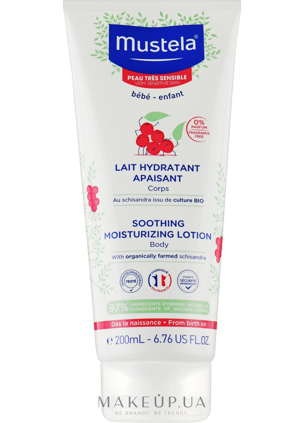 Успокаивающий и увлажняющий лосьон Soothing Moisturizing Lotion 200ml (1025229-31021646) Mustela (368628718)