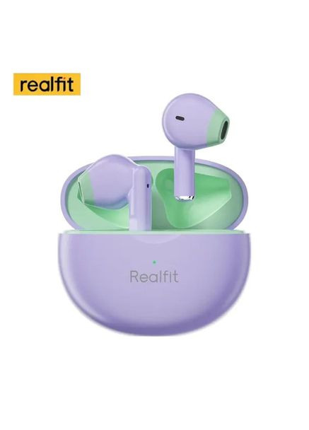 Беспроводные Bluetooth наушники Realfit F2 TWS, Purple No Brand (304029533)