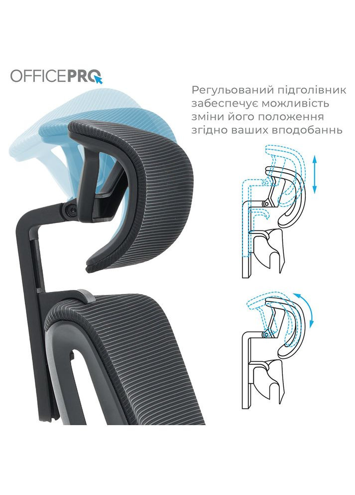 Крісло Elegant Black (OC660-B-B-B) OfficePro (341485136)