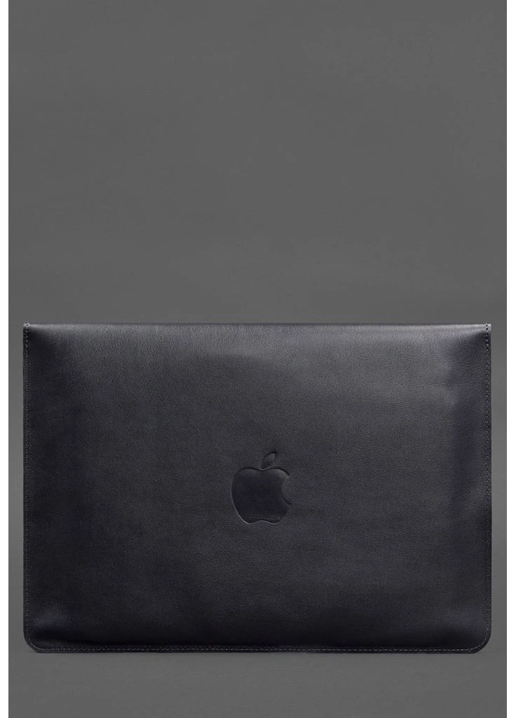 Шкіряний чохол-конверт на магнітах для MacBook Pro 15 (2023) Темно-синій BlankNote (398251003)