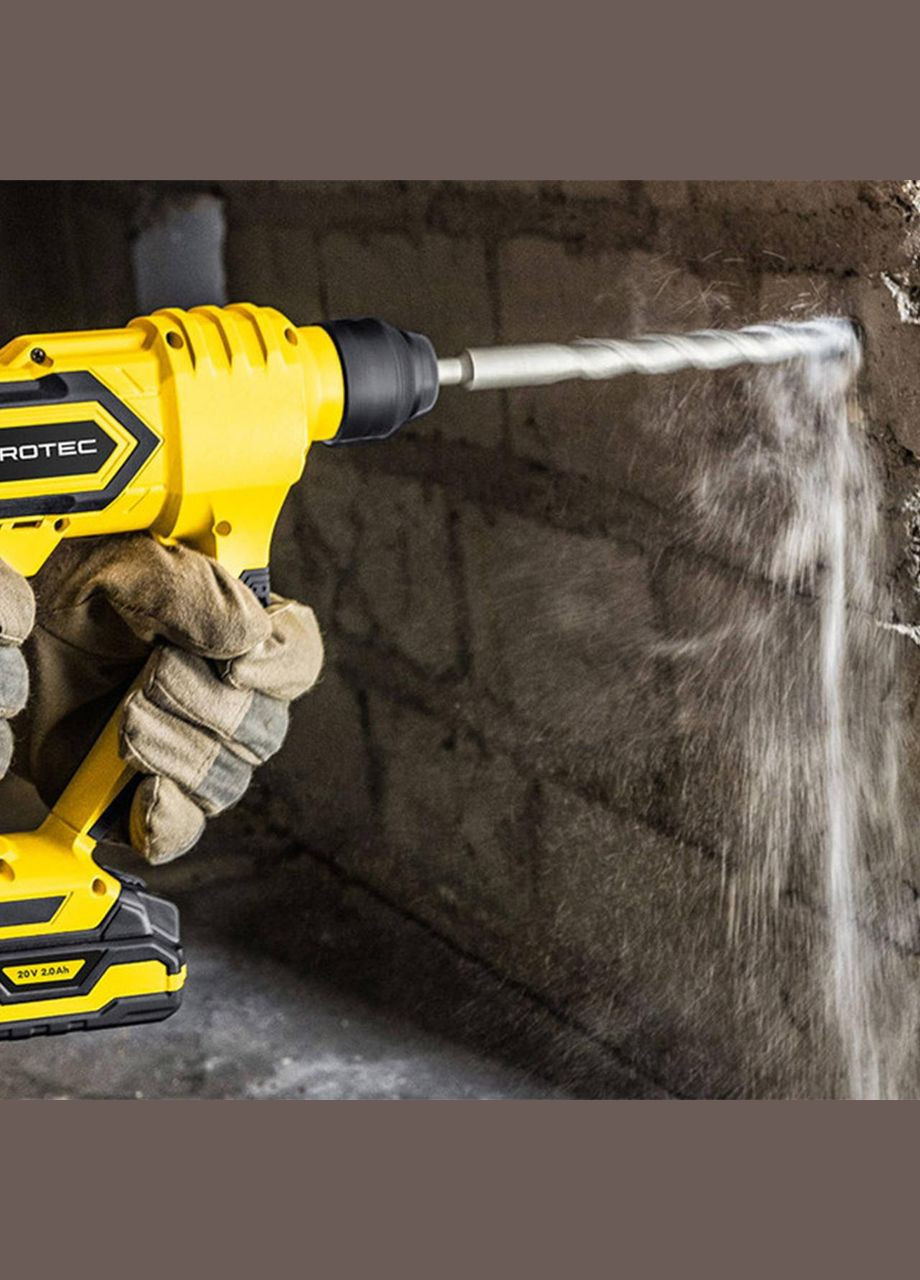 Перфоратор акумуляторний PRDS 10-20V + кейс (4415000201) Trotec (368801462)